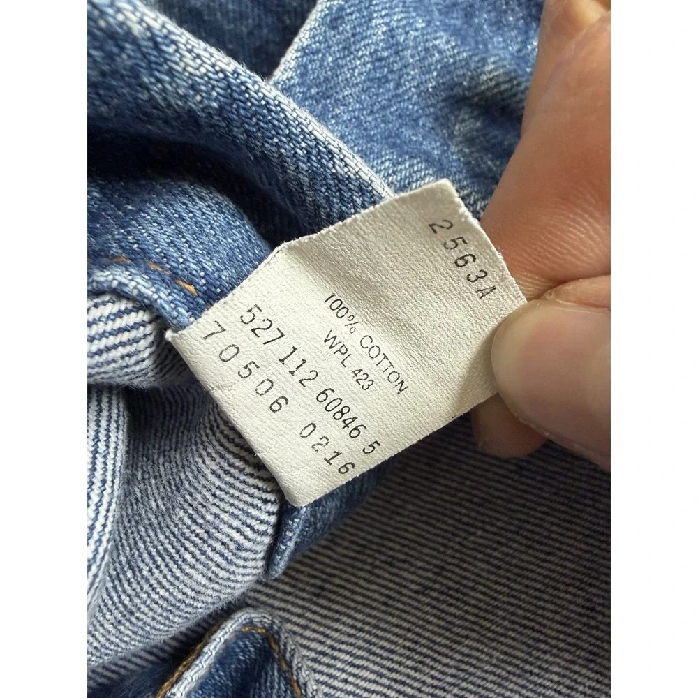 Levi's 70506 0216 Denim Trucker Jacket Made In USA Size 40